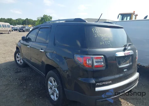 2014 GMC Acadia Sle-1 z USA, uszkodzony, nr VIN 1GKKRNED8EJ376121